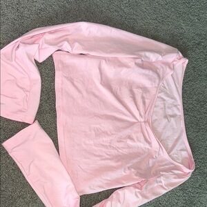 Pink Long Sleeve Women's Top